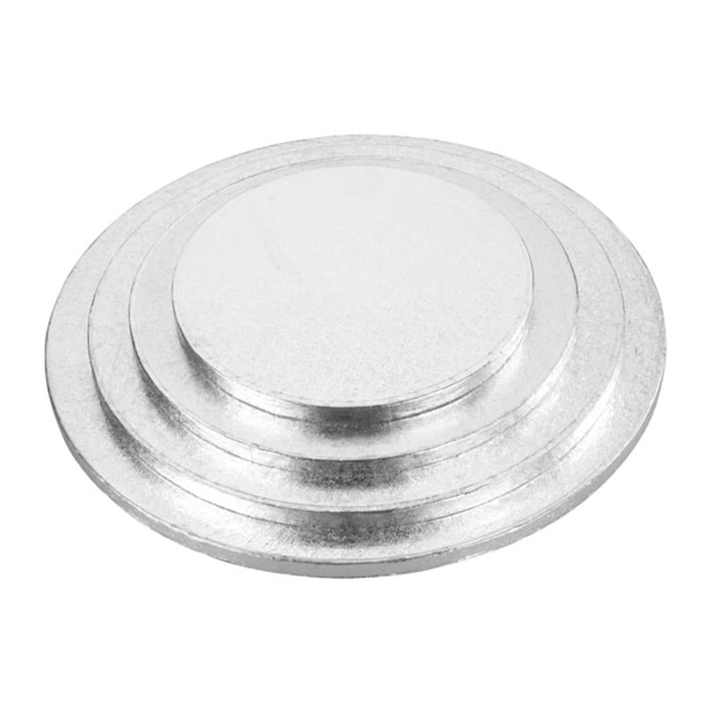 Image - Tala Round Silver Cake Drum, 25cm