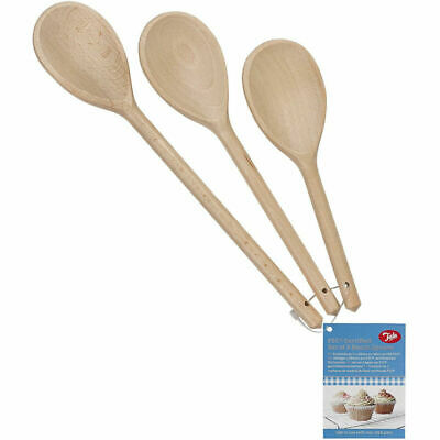 Image - Tala FSC Utensils Beech Wood Spoon Set, 3pcs