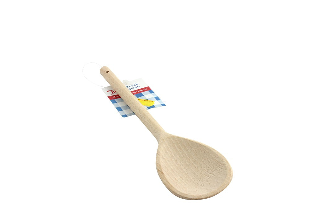 Image - Tala FSC Certified Beechwood Waxed Spoon, 25.5cm, Beige