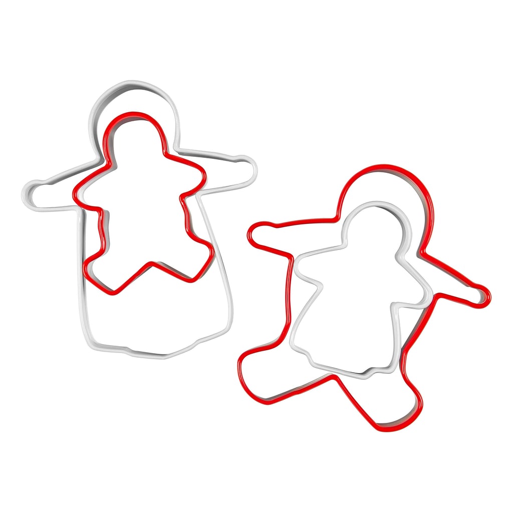 Image - Tala Originals 4 Christmas Gingerbread Family Cutter Set