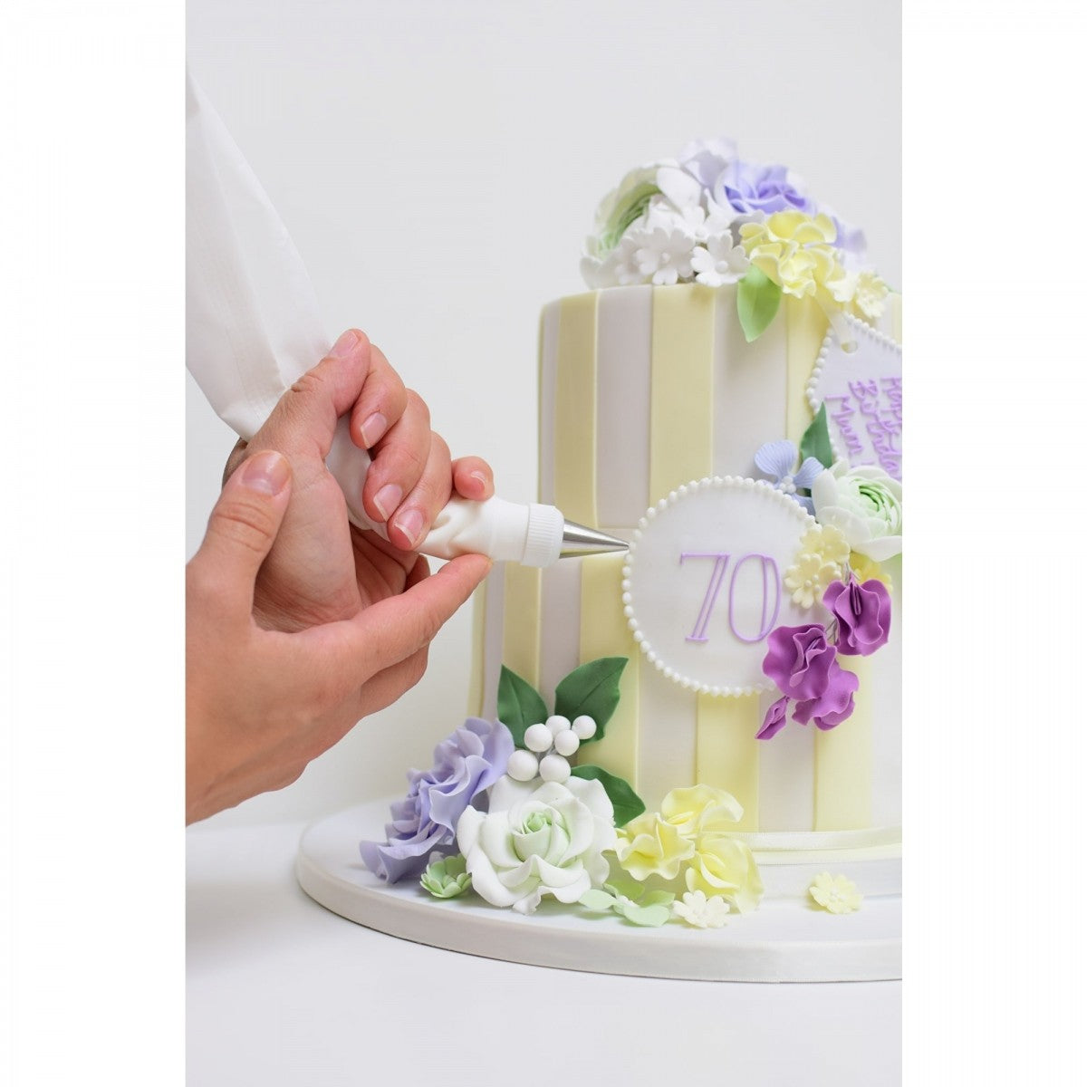 Image - Tala Icing Bag Set With 5 Nozzles, 30cm