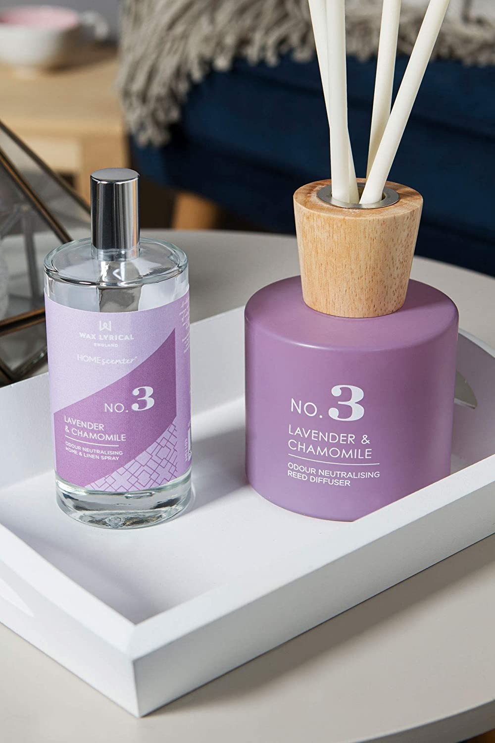 Image - Wax Lyrical HomeScenter Lavender & Chamomile 100ml Home & Linen Spray