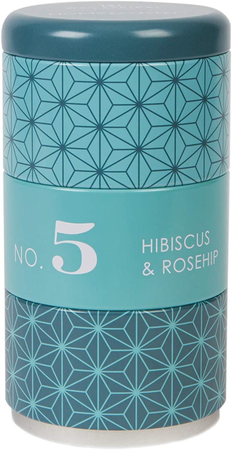 Image - Wax Lyrical HomeScenter Hibiscus & Rosehip Set of 3 Stacking Tin Candles