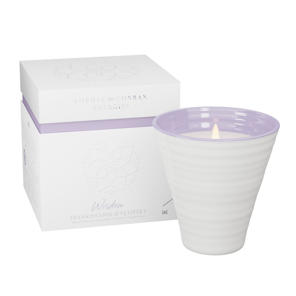 Image - Wax Lyrical Sophie Conran Frankincense & Vetivert Ceramic Candle