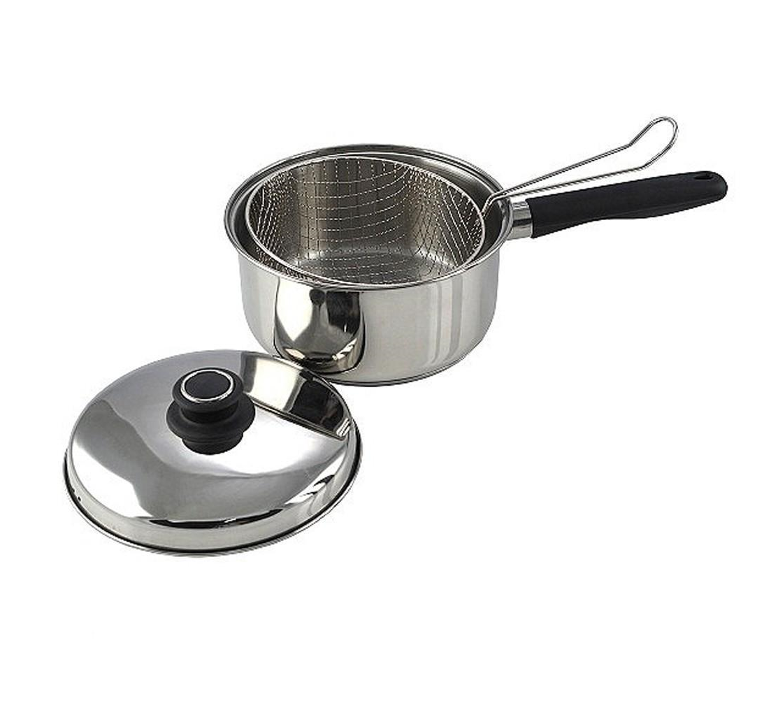 Image - Pendeford G/E Chip Pan & Lid, 20cm, Chrome