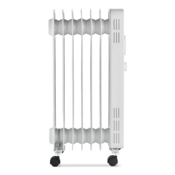 Image - Igenix Oil Filled Radiator, 1.5kW/1500W, Overheat Protection, White