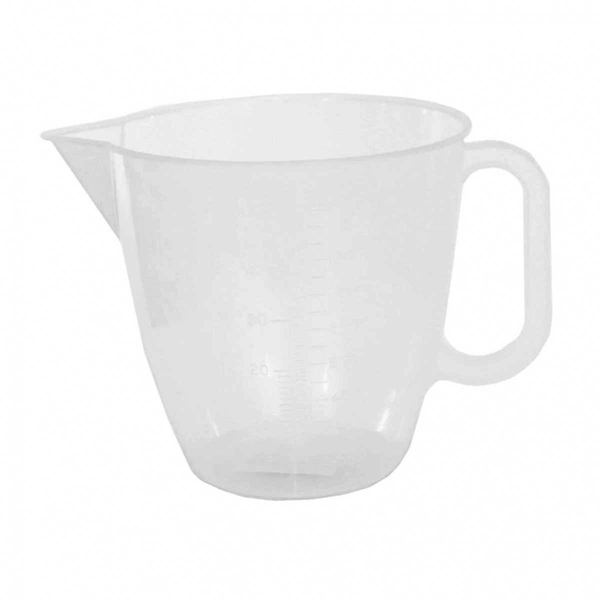 Image - Whitefurze Plastic Measuring Jug, 1.0L