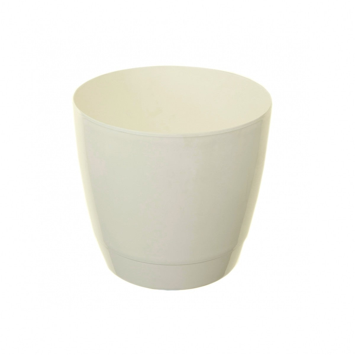 Image - Whitefurze Round Indoor Pot, 14cm, White