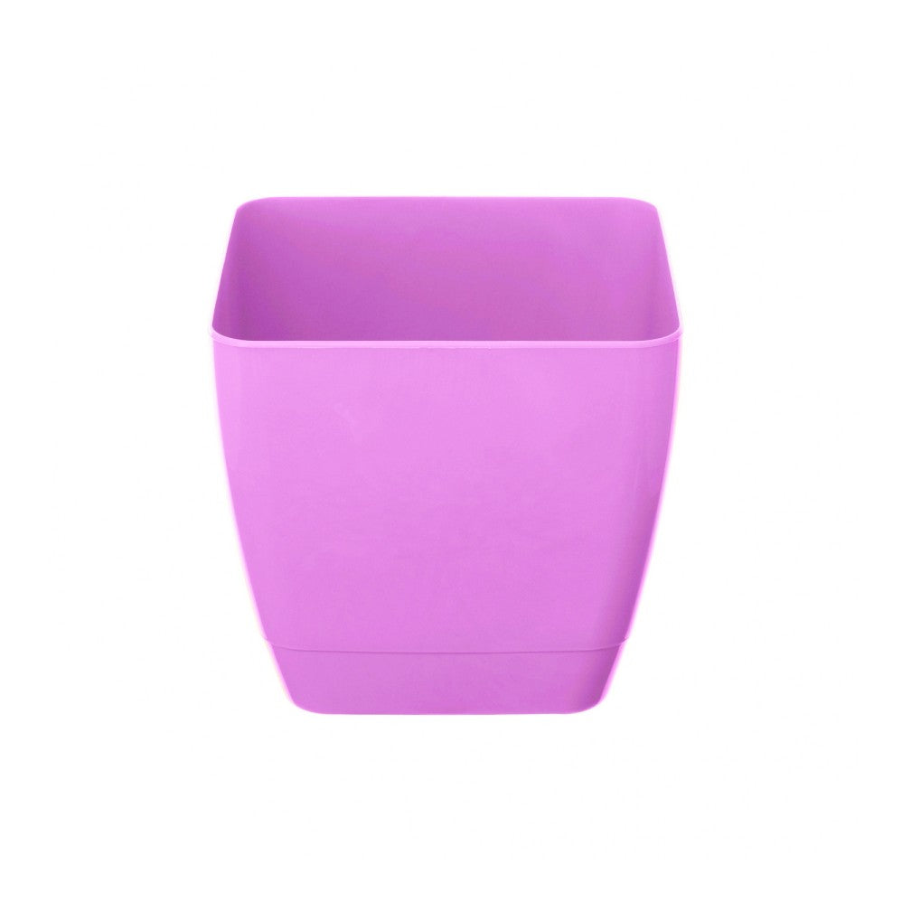 Image - Whitefurze Square Indoor Pot, 14cm, Fuchsia