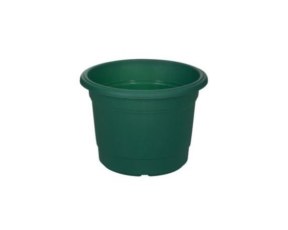 Image - Whitefurze 25cm Round Milano Planter, Green