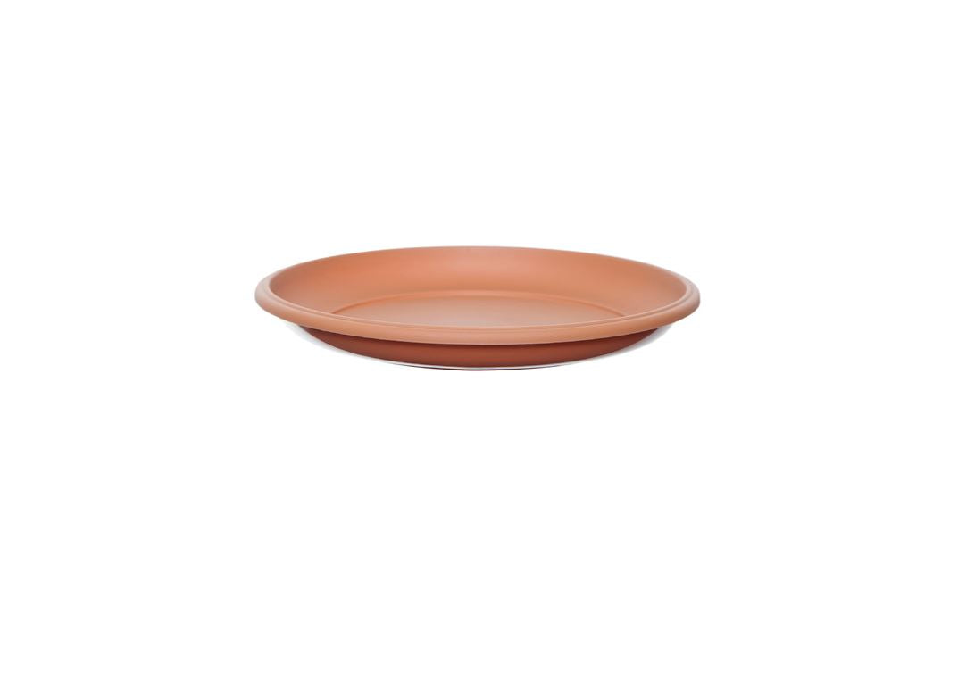 Image - Whitefurze 24cm Milano Saucer, Terracotta