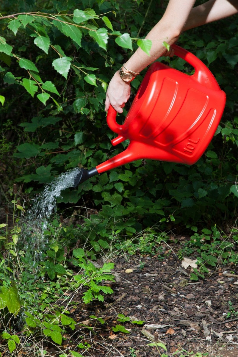 Image - Whitefurze Watering Can, 10L, Red