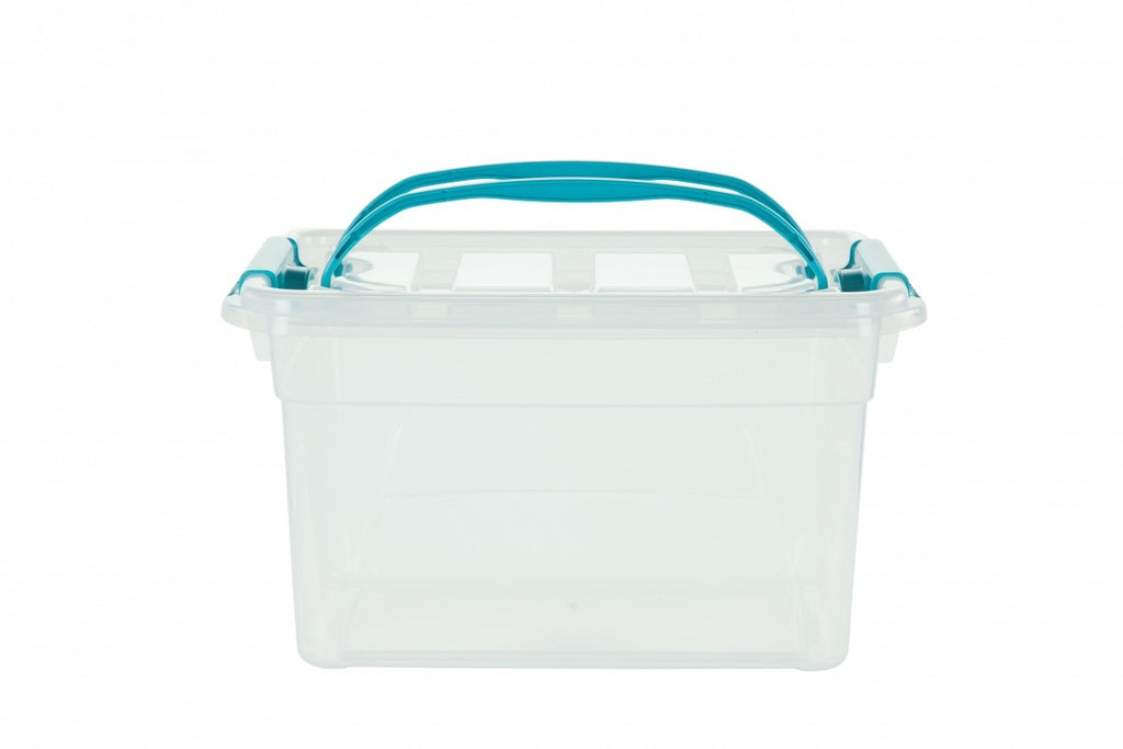 Image - Whitefurze Carry Storage Box, 13L, Clear