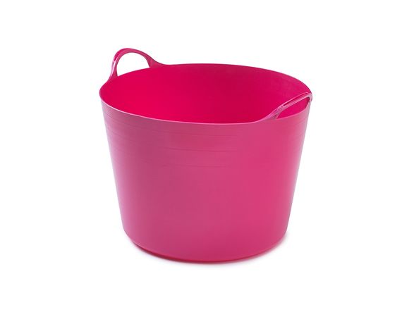 Image - Whitefurze 75L Flexible Tub Pink