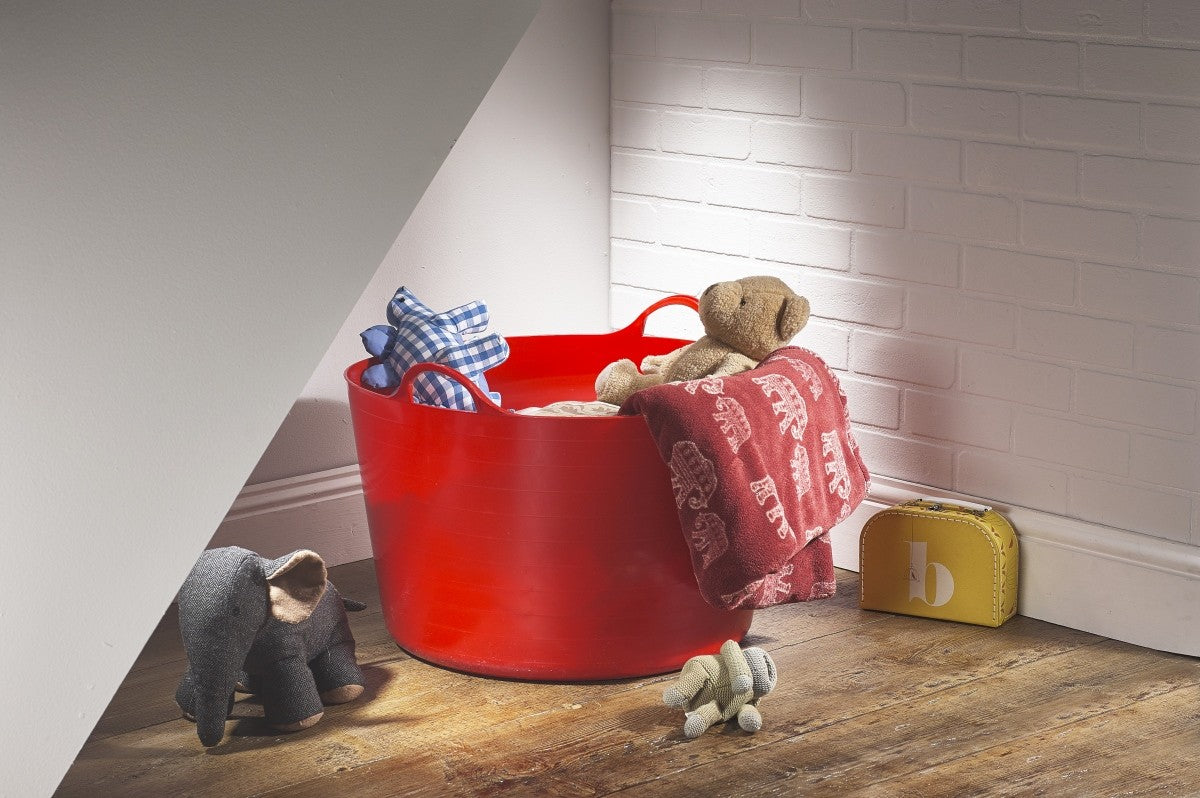 Image - Whitefurze Flexible Tub, 75L, Red