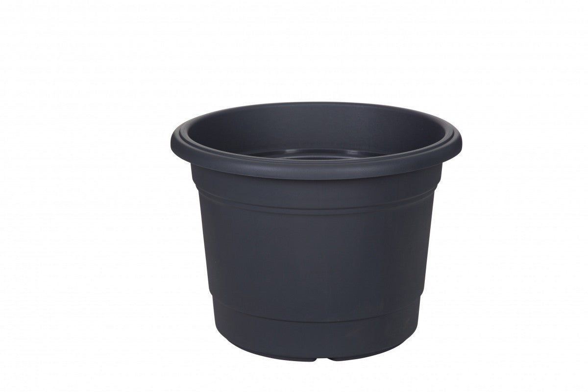Image - Whitefurze Milano Round Planter, 40cm, Grey