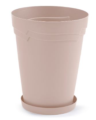 Image - Whitefurze 34cm Round Boston Planter, Blush