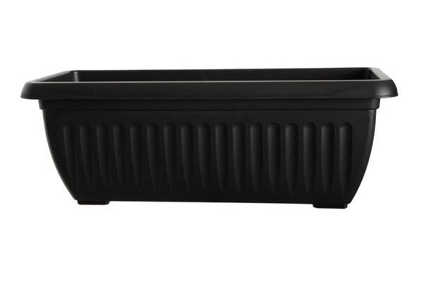 Image - Whitefurze Window Box Black, 60cm