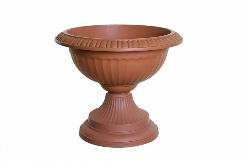 Whitefurze Terracotta Grecian Urn, 42cm