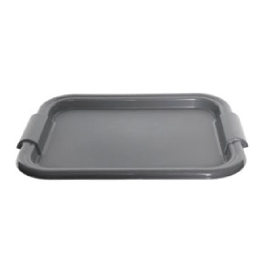 Image - Whitefurze Rectangular Tray, 41cm, Silver