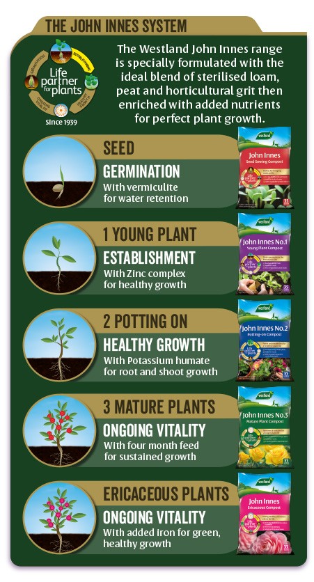 Image - Westland John Innes No.3 Mature Plant Compost, 10L