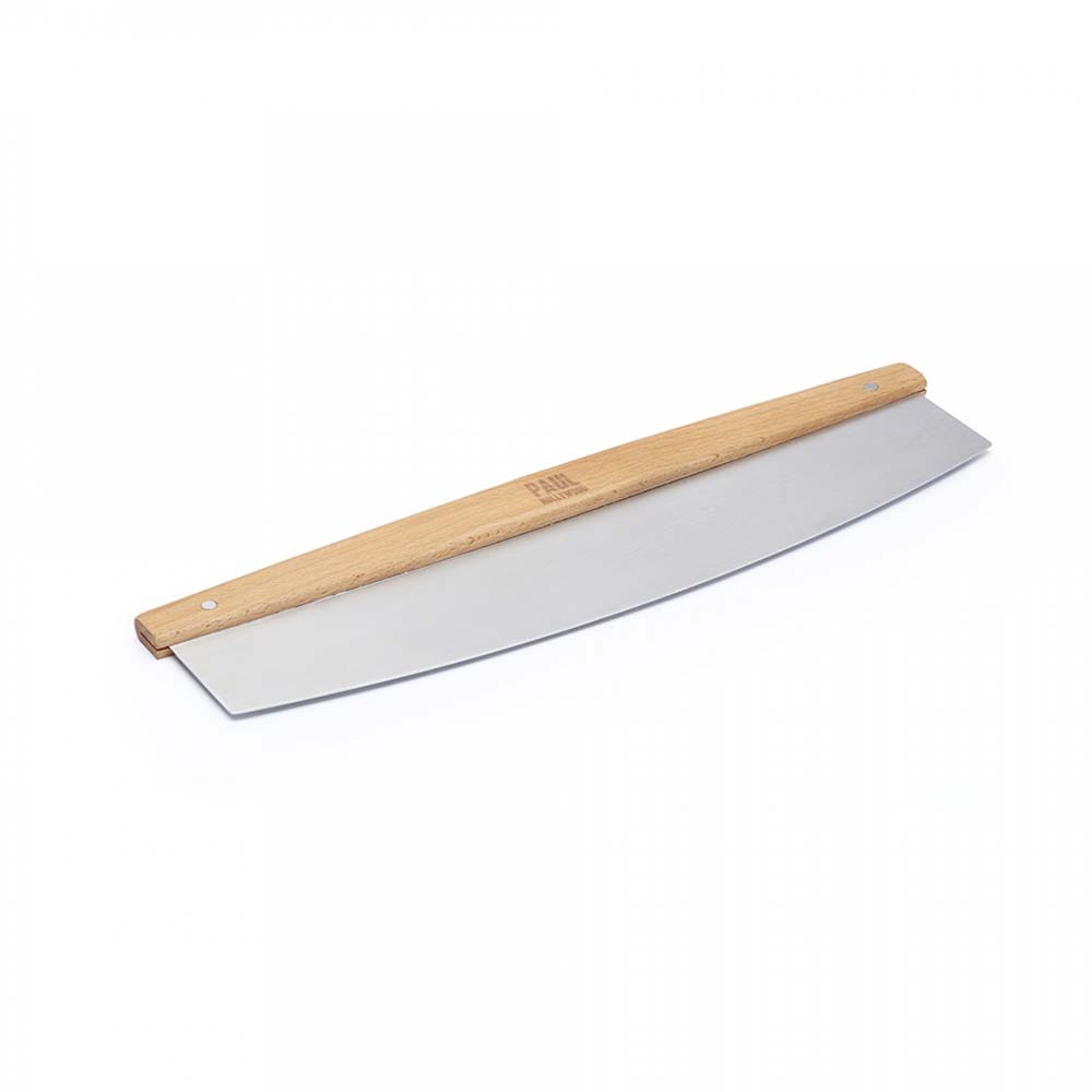 Image - Paul Hollywood by Kitchen Craft Pizza Rocker, 35x7cm, Steel