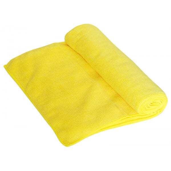 Image - Rolson® Micro Fibre Towel, XL, Yellow