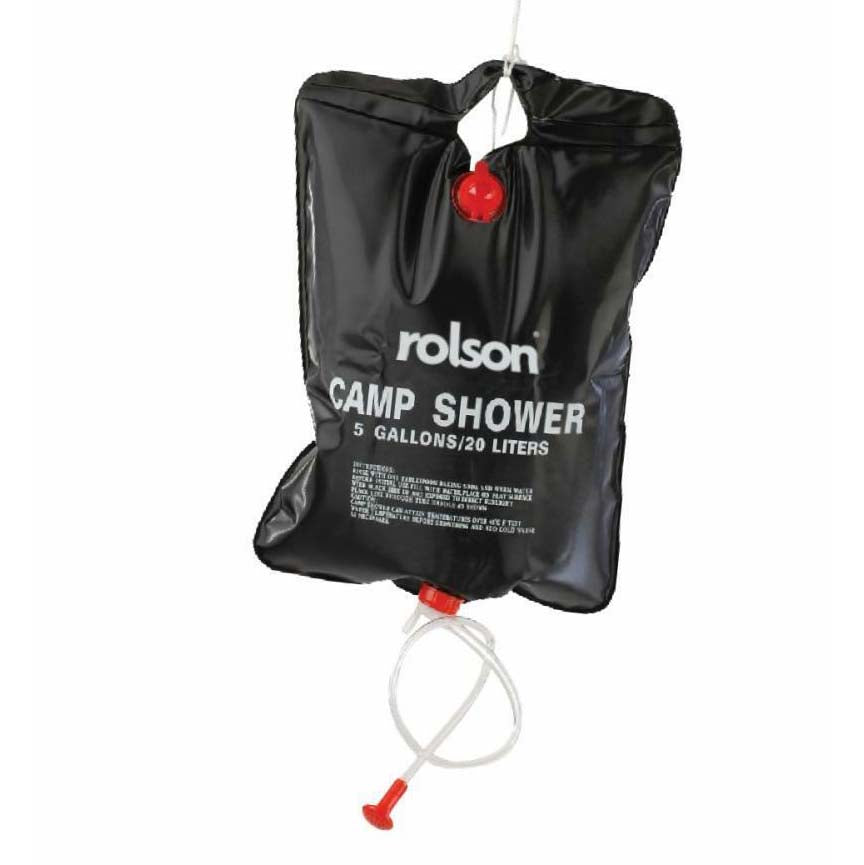 Image - Rolson Portable Camping Solar Shower, 20 Litres