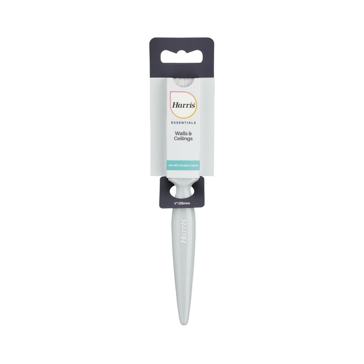 Image - Harris Essentials Wall & Ceiling Paint Brush, 25mm, Grey