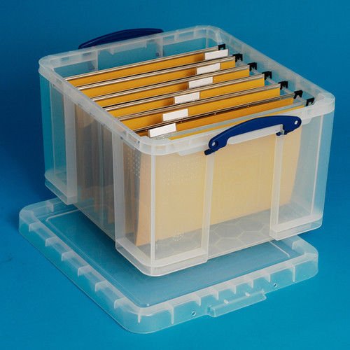 Image - Really Useful Box Square, 42L, Clear