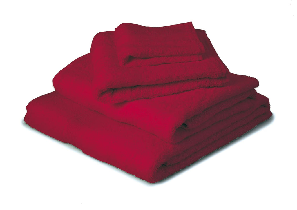 Image - Blue Canyon Premier Bath Collection Towel Deep Red