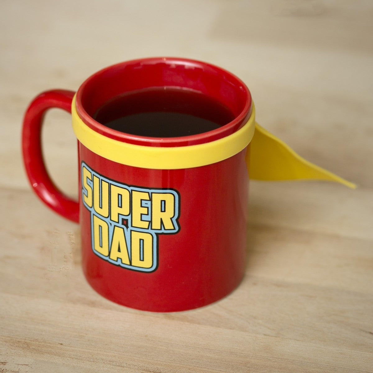 Image - Thumbs Up Super Dad Mug, 350ml, Red