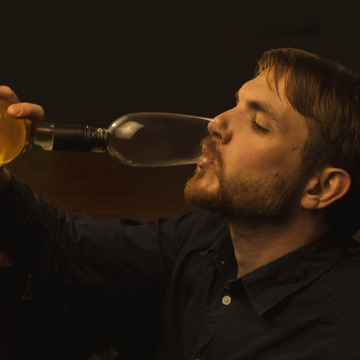 Image - Thumbs Up Bottomless Bubbles Glass