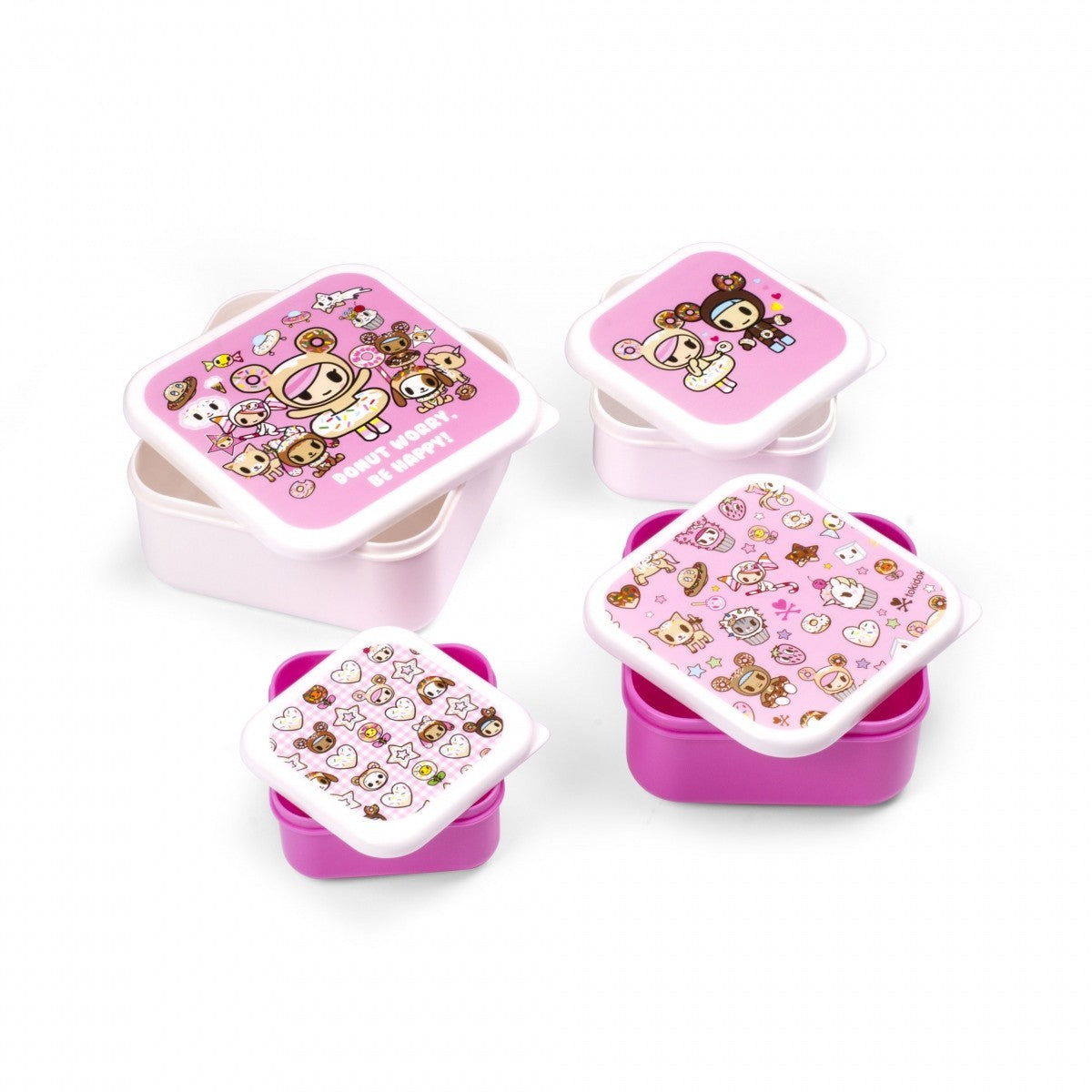 Image - Thumbs Up Tokidoki Set of 4 Snack Lunch Boxes