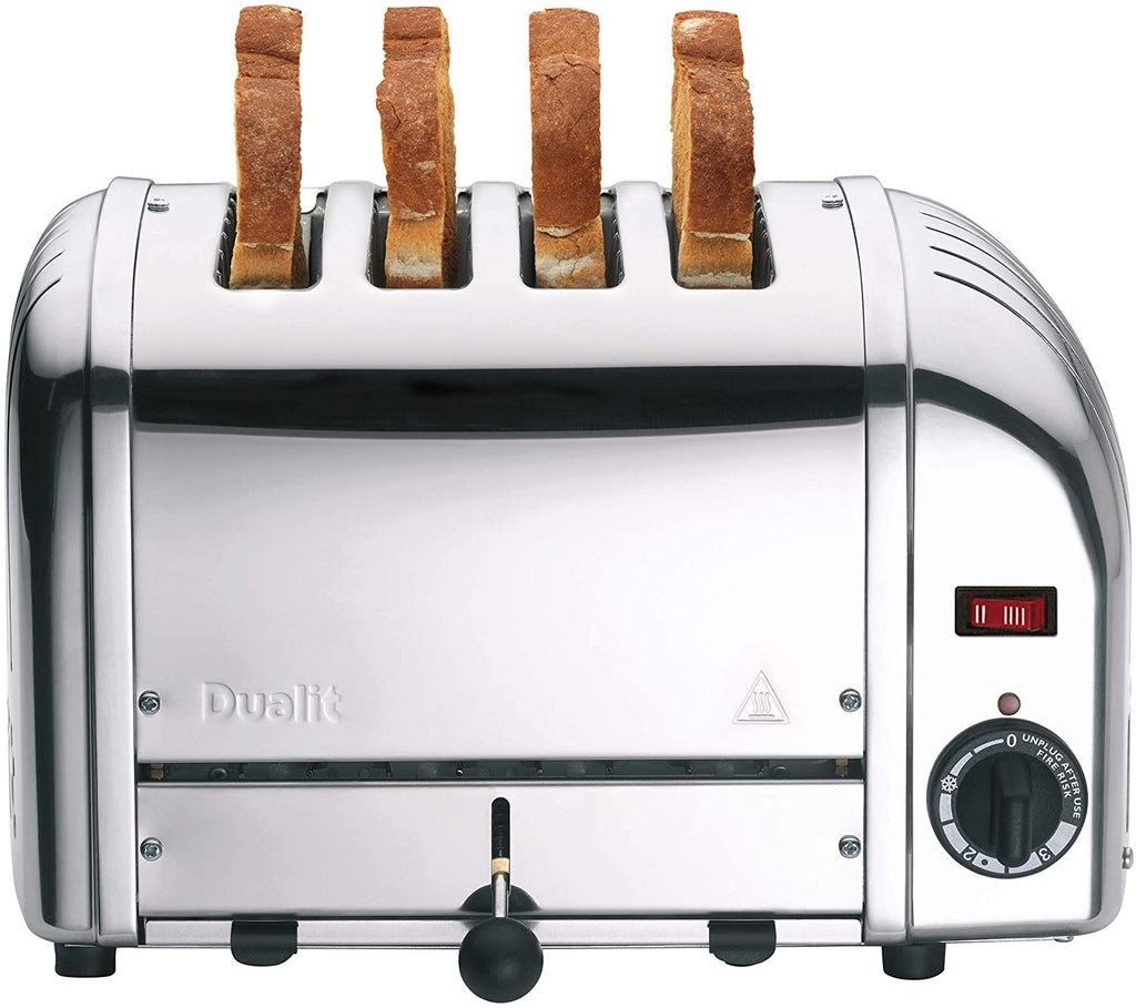 Image - Dualit Classic 4 Slice Toaster Stainless Steel Polished