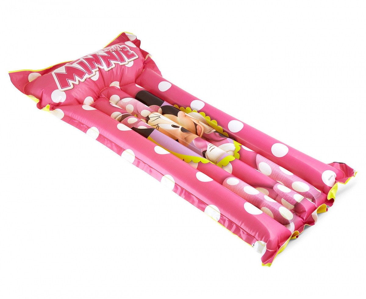 Image - Bestway Minnie Mouse Inflatable Float, 119cm x 61cm, Pink