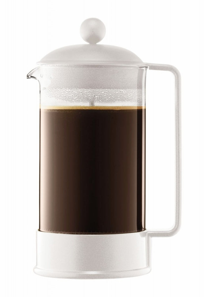 Image - Bodum French Press Coffee Maker, 8 Cup, White