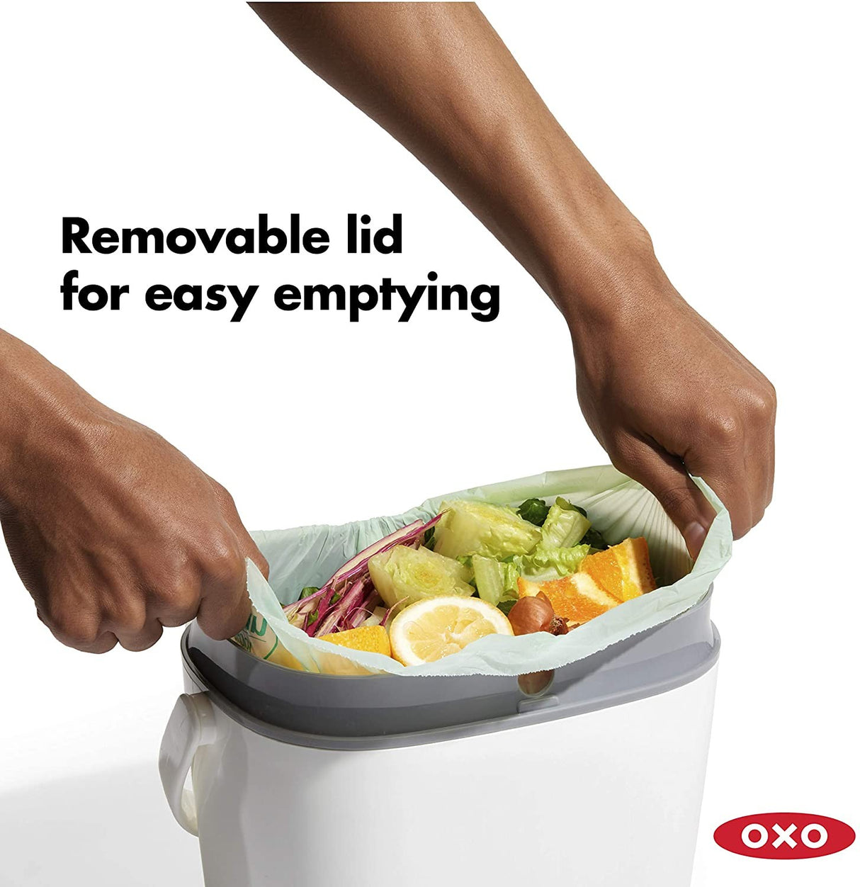 Image - OXO Good Grips Compost Bins, White