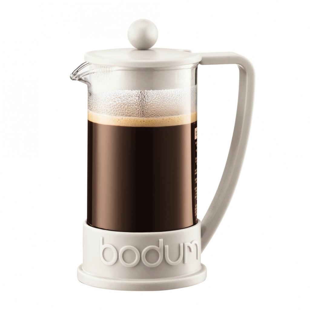 Image - Bodum BRAZIL French Press Coffee Maker, 3cup, 0.350L, 34oz, Off White