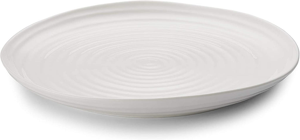 Portmeirion Sophie Conran Porcelain Round Platter, White