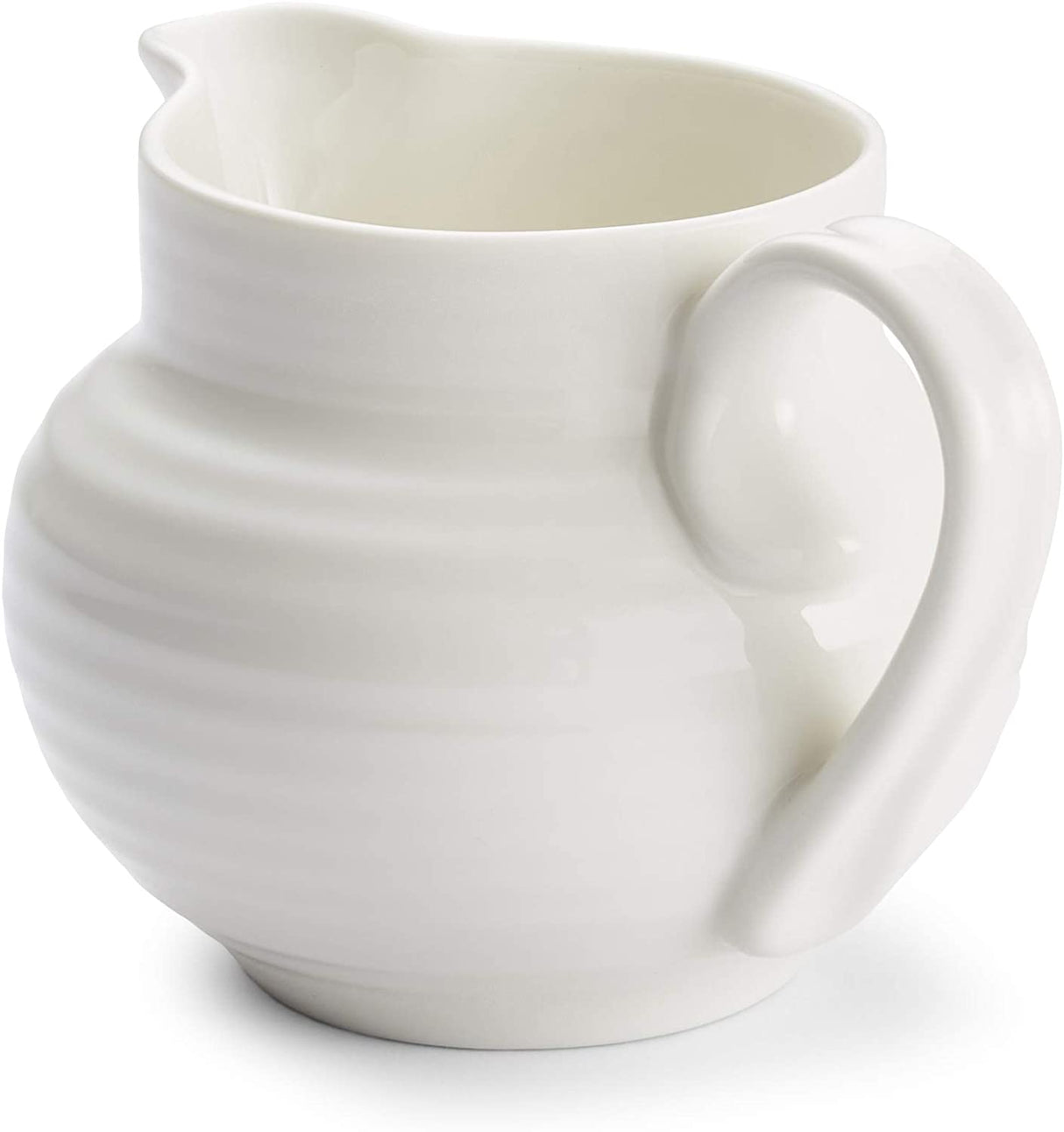 Portmeirion Sophie Conran Porcelain Cream Jug, White