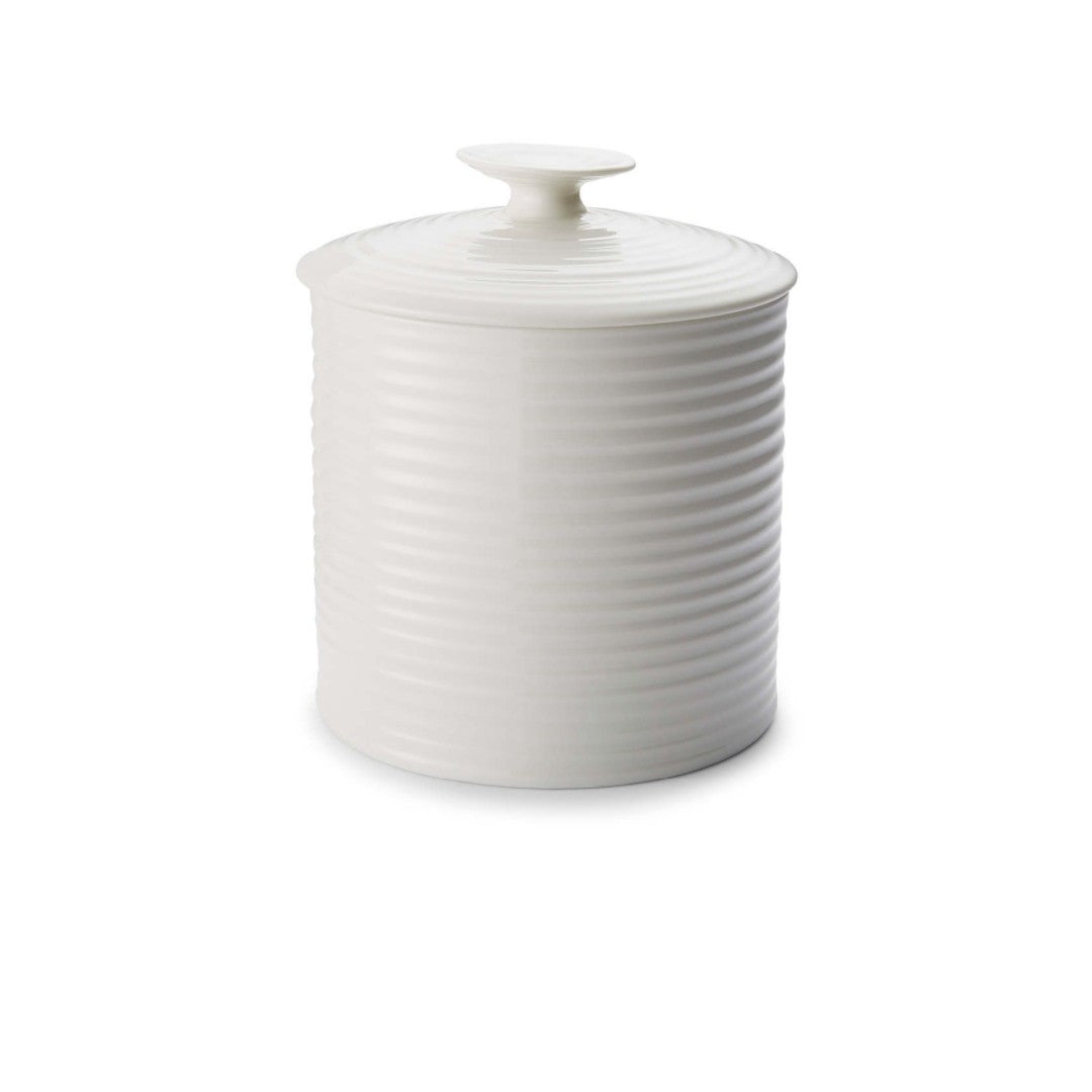 Portmeirion Sophie Conran Ceramic Large Storage Jar, 2.1 Litre, White