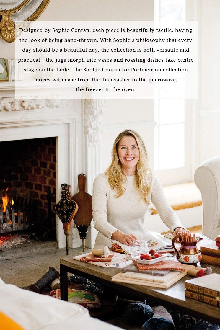 Portmeirion Sophie Conran Porcelain Tall Mug, Set Of 4, White