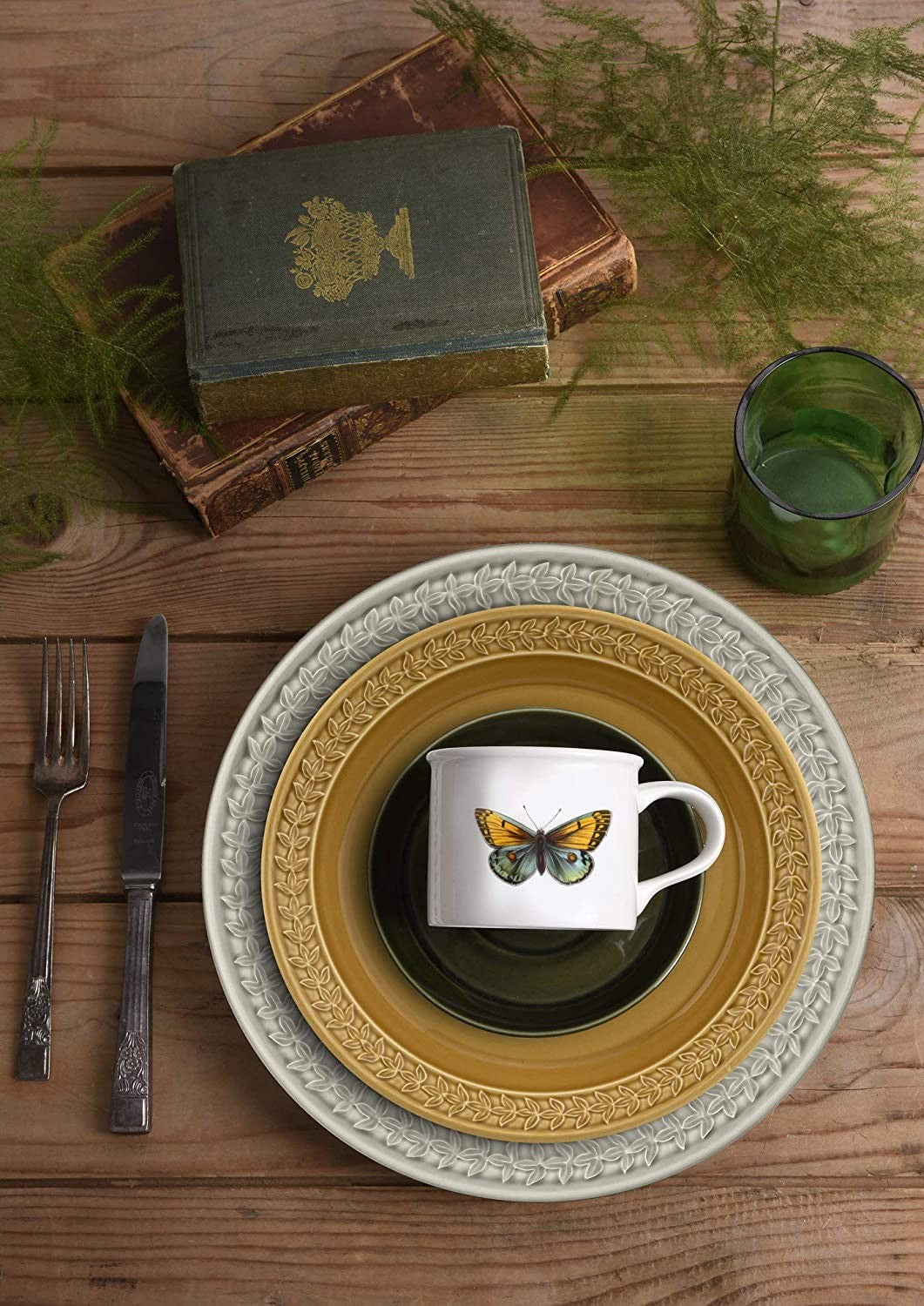 Portmeirion Botanic Garden Earthenware Harmony Side Plate, Set of 4, Multicolour