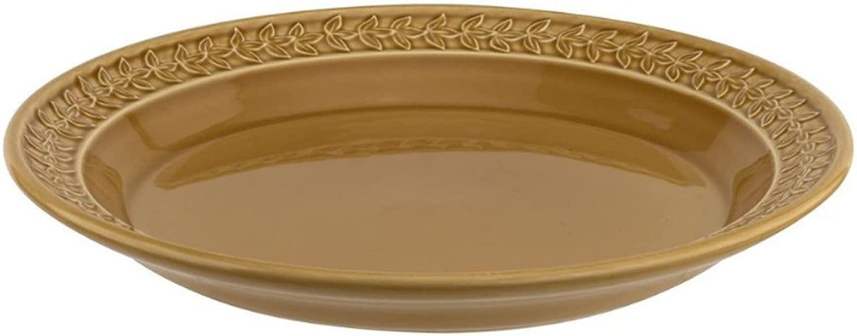 Portmeirion Botanic Garden Earthenware Harmony Amber Plates, Set Of 4