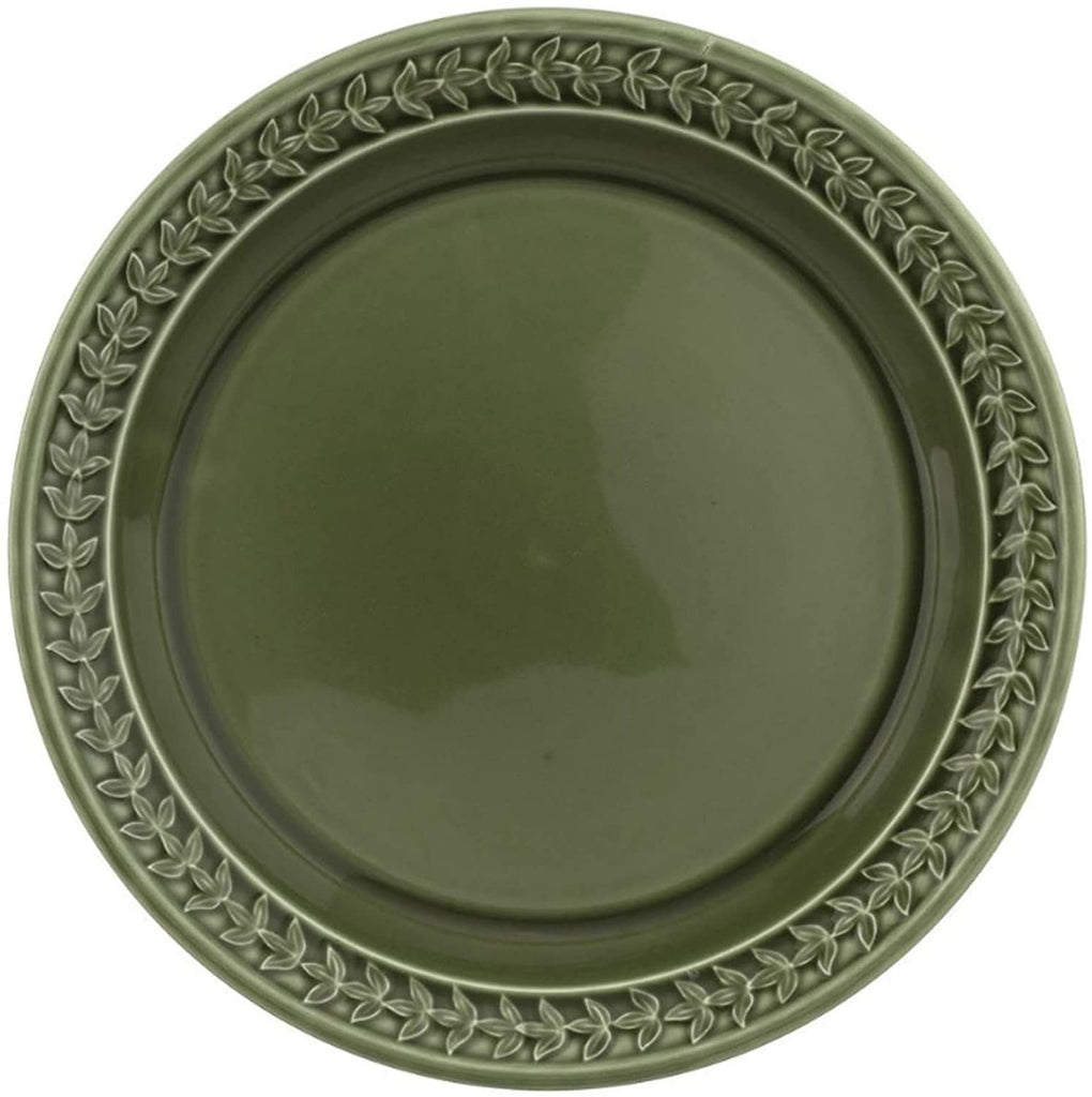 Portmeirion Botanic Garden Earthenware Harmony Side Plate, Set of 4, Forest Green
