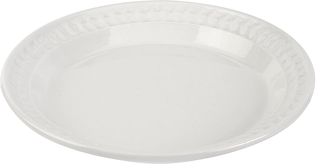 Portmeirion Botanic Garden Earthenware Harmony 10 Inch Plates, Set Of 4, White