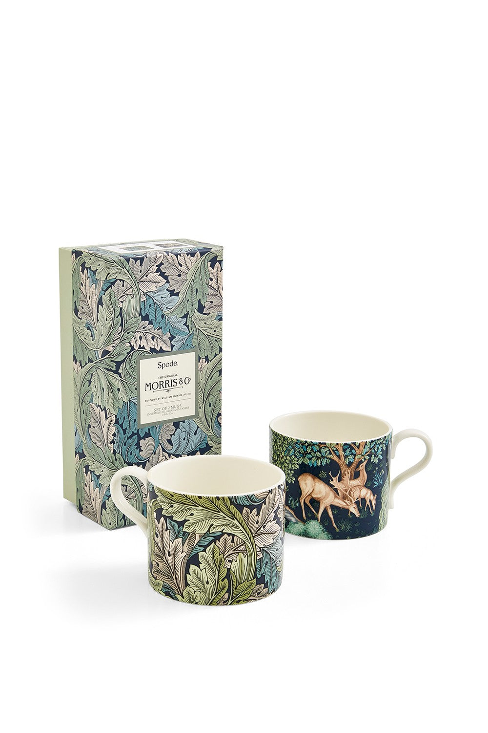 Image - Spode Morris & Co. Brook And Acanthus Set Of 2 Mugs