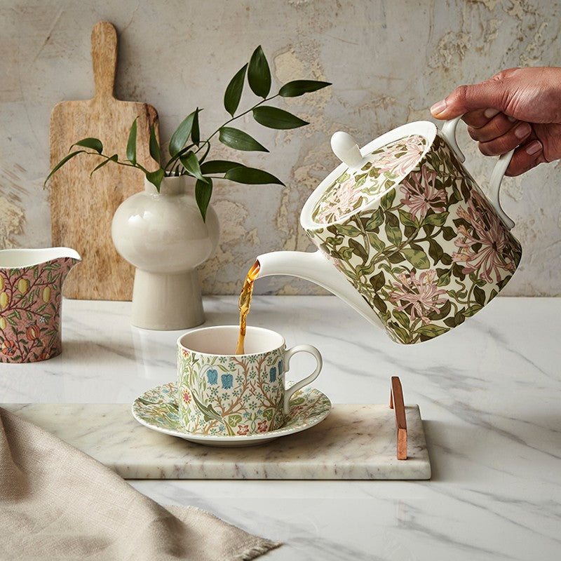 Image - Spode Morris & Co. Honeysuckle Teapot