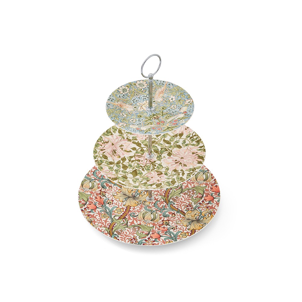Image - Spode Morris & Co. 3-Tier Cake Stand